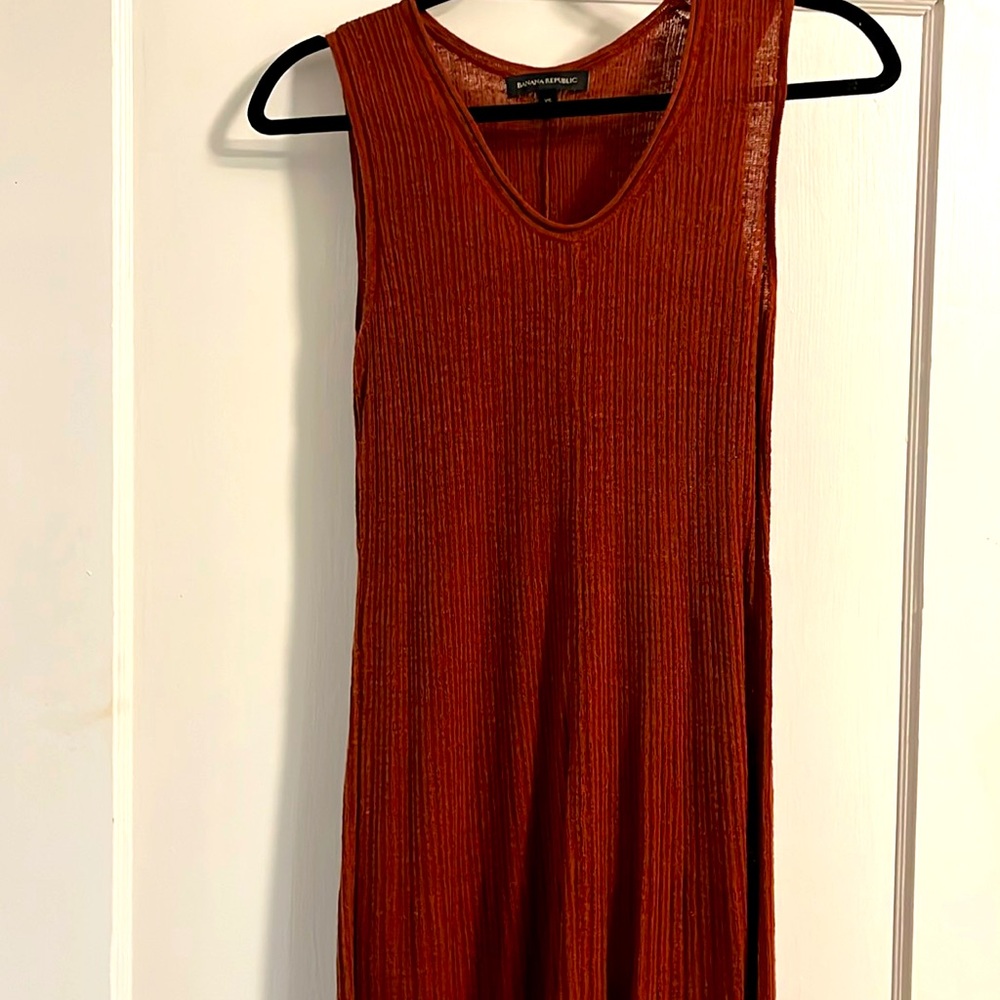 BR knit maxi dress